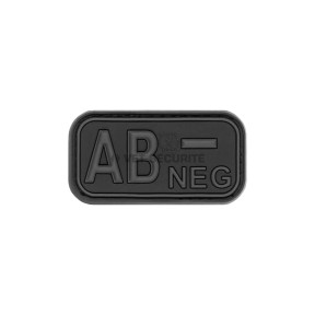 Patch en gomme groupe sanguin AB- Blackops - JTG