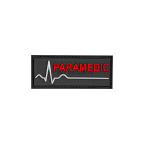 Gumowa naszywka Paramedic - JTG