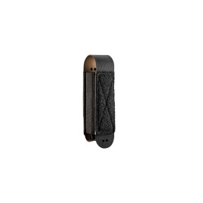Enkele magazijndrager voor pistool met velcro flap zwart - FrogPro