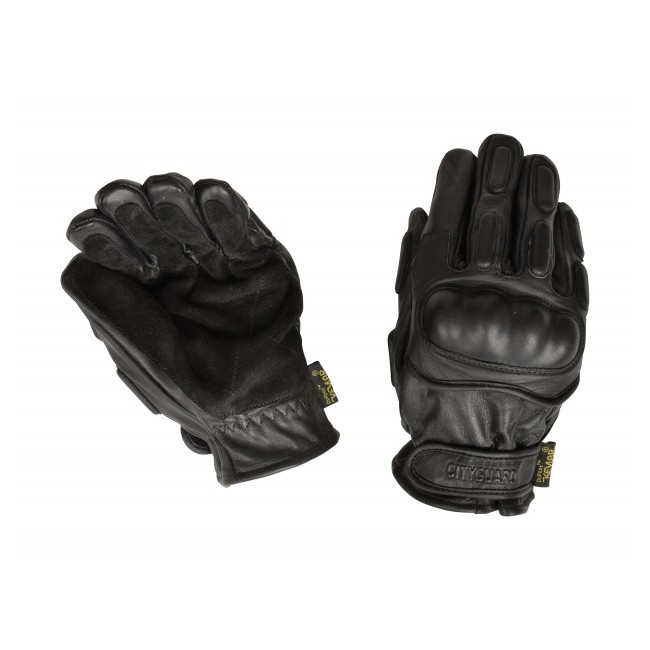 Gants d'intervention en cuir avec renfort Kevlar - CityGuard