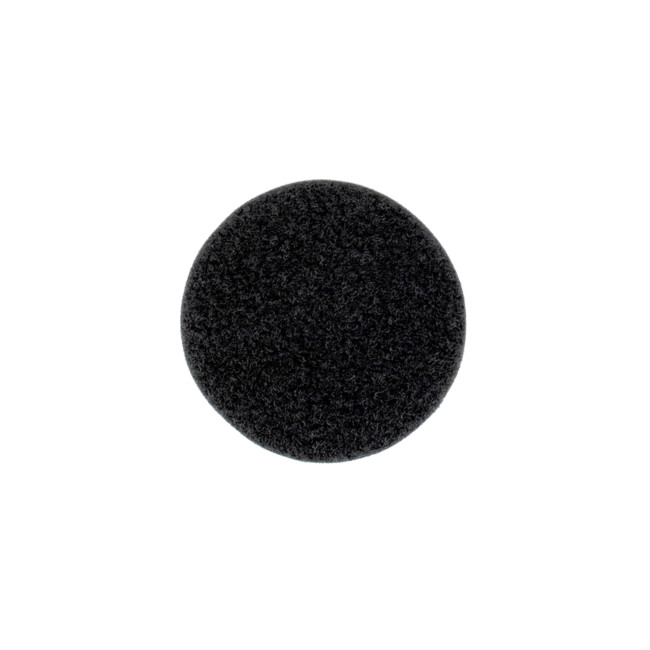 Écusson auto-agrippant rond noir 8 cm - Vetsecurite