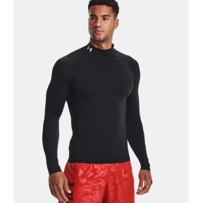 Haut à manches longues et col montant HeatGear® Armour pour homme - Noir - Under Armour
