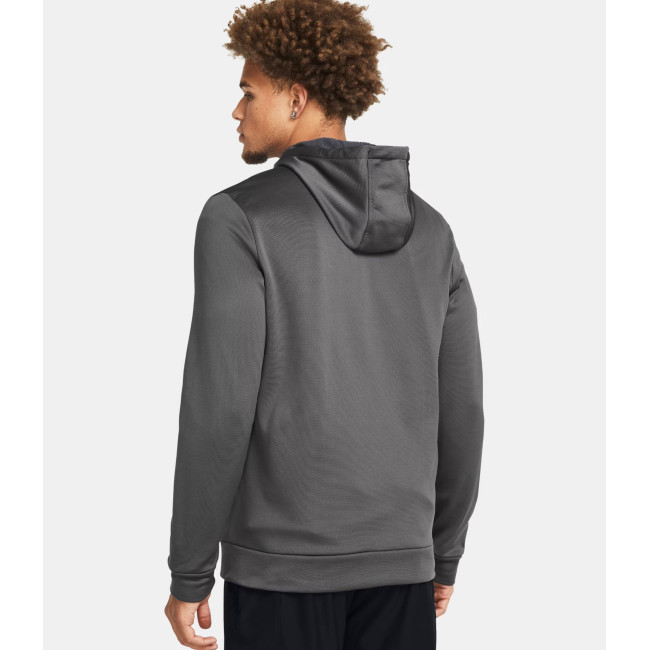 Bluza męska Armour Fleece® Full-Zip - Szary Kamień - Under Armour