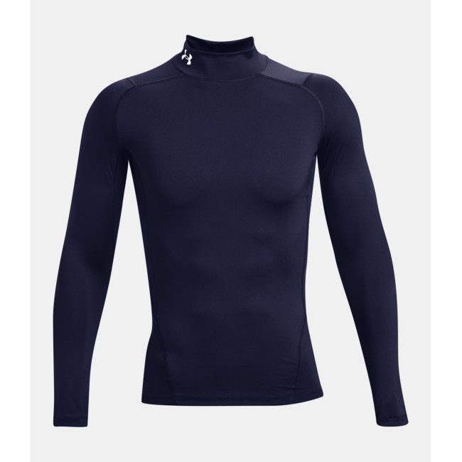 Bluza z długimi rękawami i stójką HeatGear® Armour dla mężczyzn - Granatowa - Under Armour