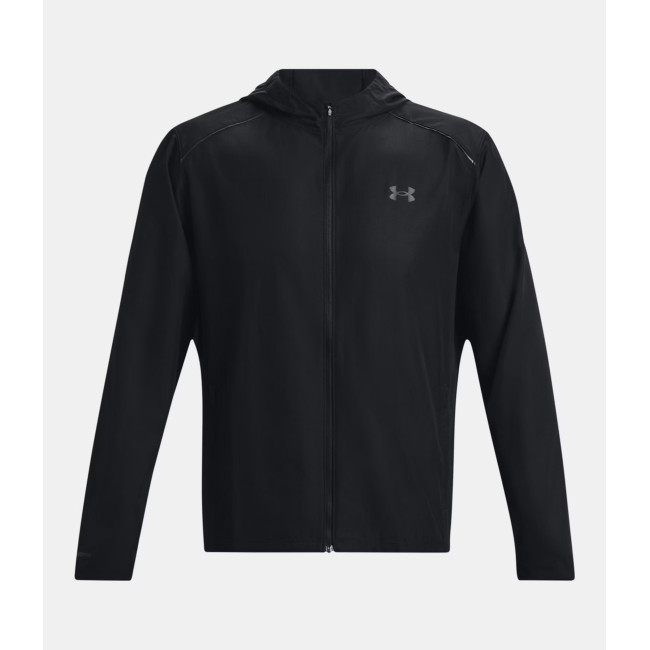 Heren vest UA Launch Hooded - Zwart - Under Armour