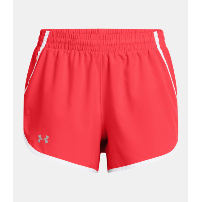 UA Fly-By 3' Damenshorts - Rot - Under Armour