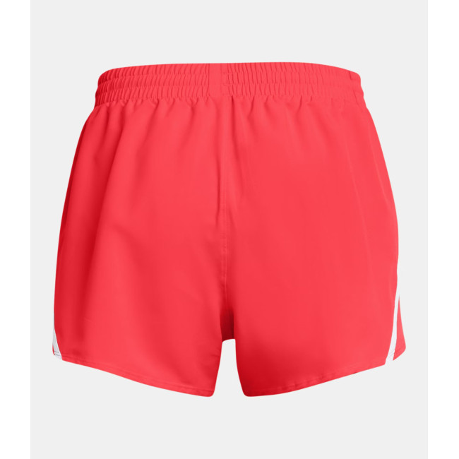 Dames short UA Fly-By 3' - Rood - Under Armour