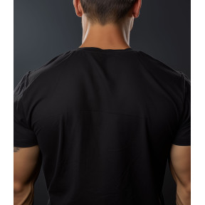 T-SHIRT SCHWARZ KURZARM BEDRUCKT TDM - Patrol Equipement