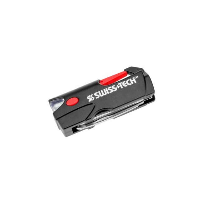 LED-Multifunktions-Taschenlampe MFTCSBKC - SwissTech