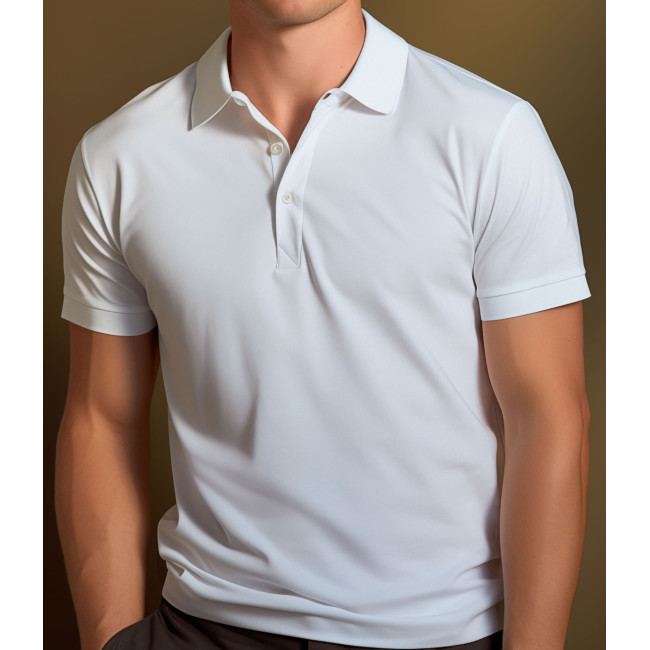 Weißes Kurzarm-Poloshirt - Patrol Equipement