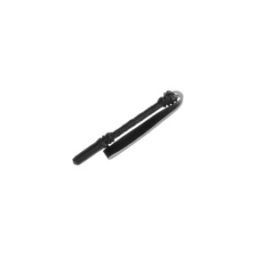 Matraque 23cm et 19mm de diamètre cuir et acier - Piranha