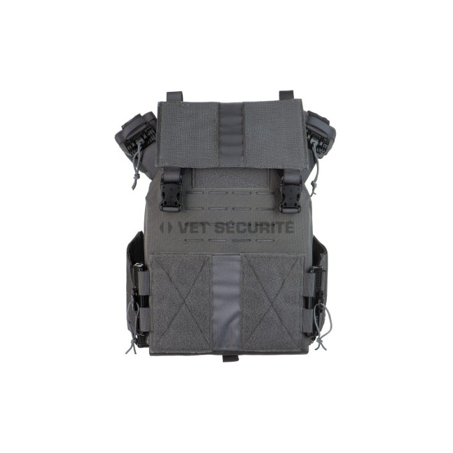 Gilet porte-plaques Reaper QRB - Wolf Grey - Invader Gear