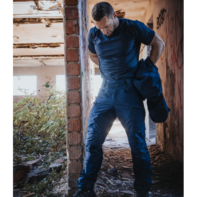 Pantalon de combat Fighter entrejambe 83 cm bleu marine - A10 Equipment