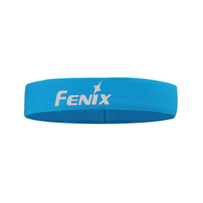 Elastische sport hoofdband van nylon blauw - Fenix