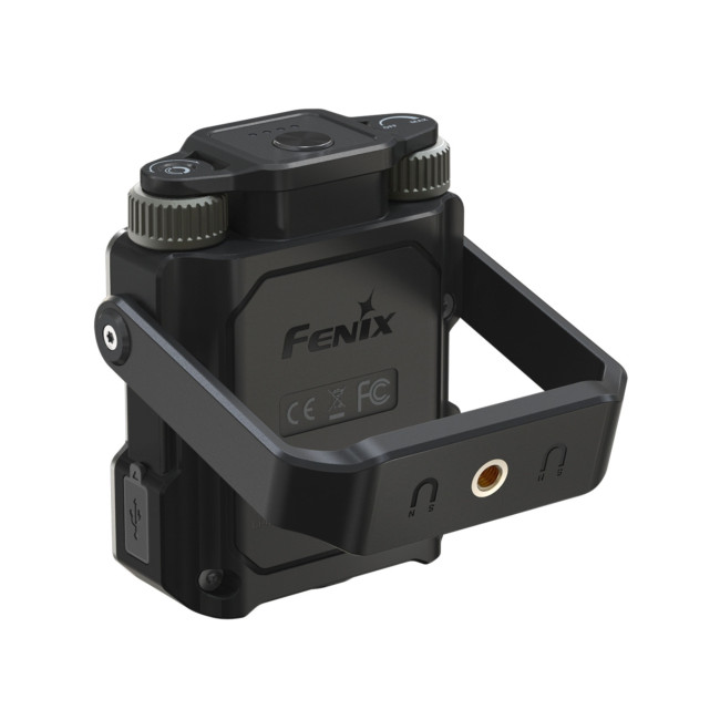 Oplaadbare zwarte lantaarn - 1600 Lumen - Fenix