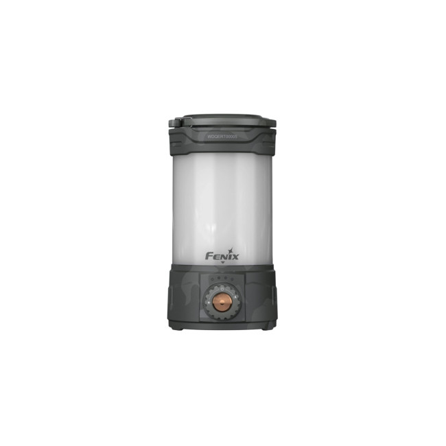 Lanterne de camping portable multifonctions gris camo - 650 Lumens - Fenix