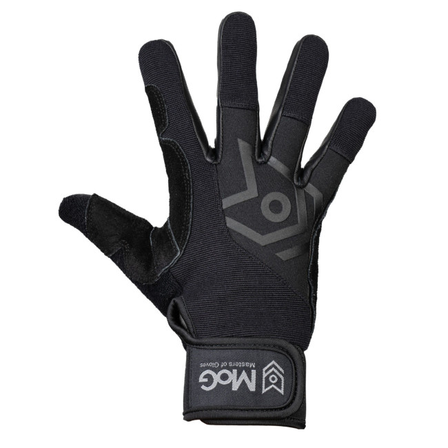 Gants pour descente en rappel / travail avec cordes - Noir - MOG