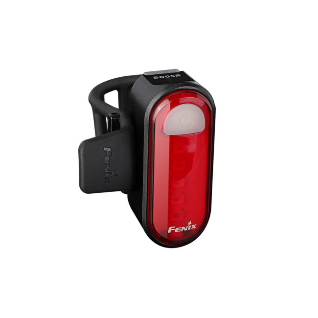 Oplaadbaar rood achterlicht voor fiets - 15 Lumen - Fenix