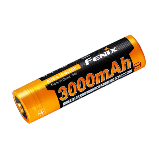 Batterie rechargeable 18650Li-ion 3000mAh - Fenix
