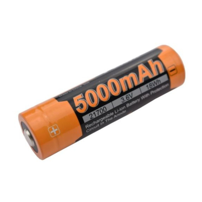 Bateria 21700 Li-ion 3,6V 5000mAh - Fenix