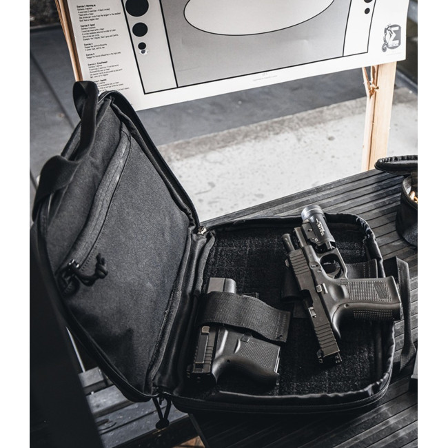 Housse souple pistolet Delta noir - A10 Equipment