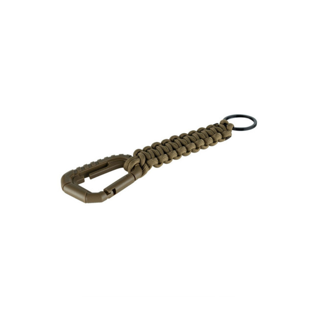 Tactische sleutelhanger van paracord - Coyote - 101 Inc