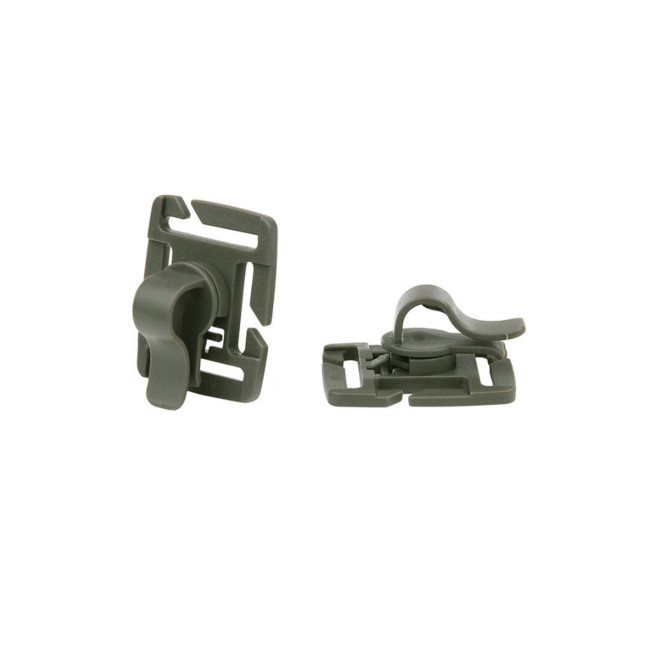 Lot de 2 multi-clips Molle - Vert - 101 Inc