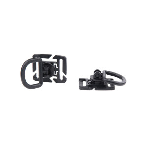 Lot de 2 anneaux Molle D - Noir - 101 Inc