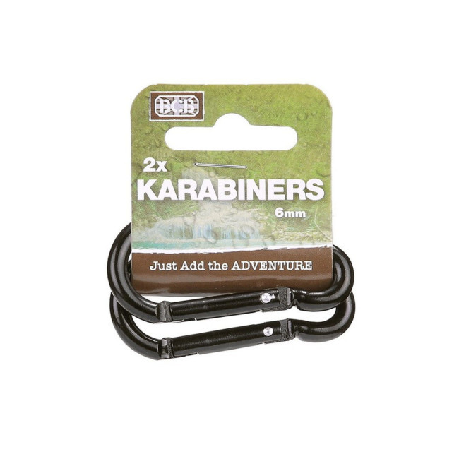 Set mit 2 Karabinern 6mm - BCB