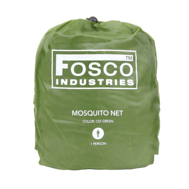 Moskitonetz für 1 Person - Grün - Fosco Industries