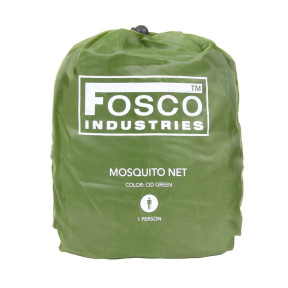 Moustiquaire 1 personne - Vert - Fosco Industries