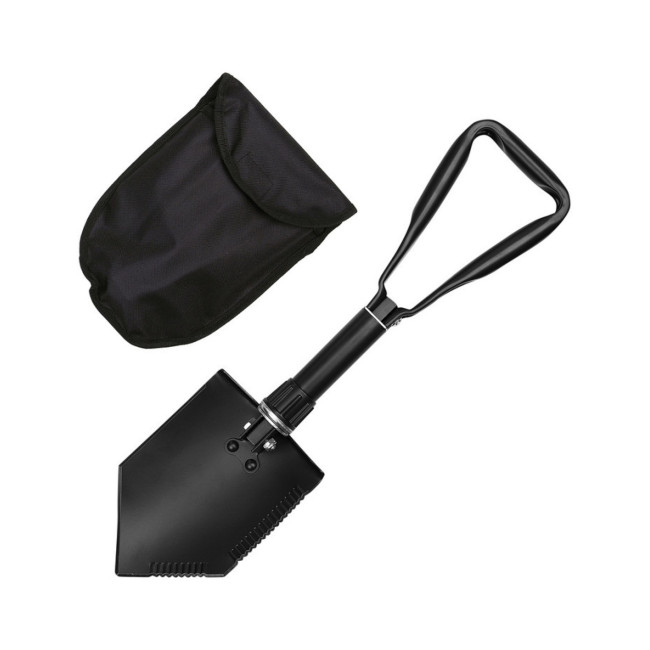 Pelle triangulaire avec pochette - Noir - Fosco Industries