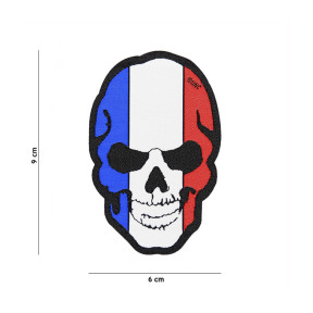 Stoffabzeichen Skull Frankreich - Fostex Garments