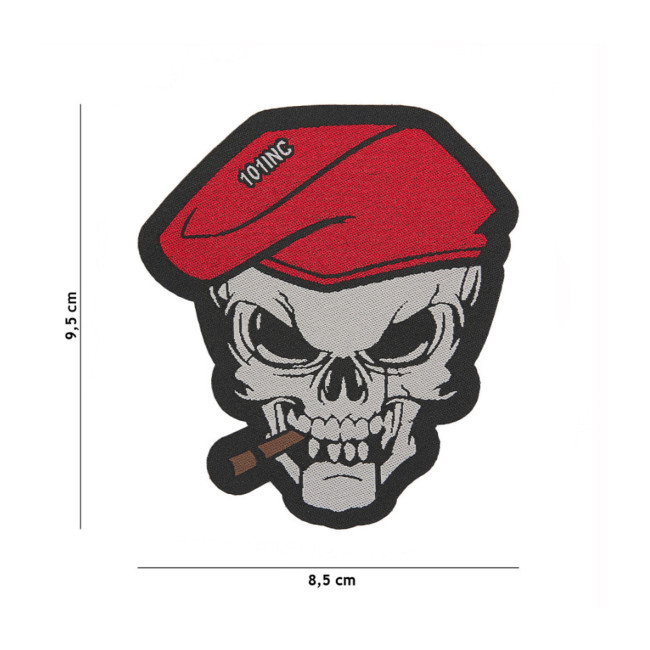 Naszywka tekstylna Skull Cigare - Fostex Garments