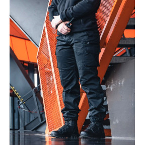 Pantalon avec bas élastiqué Sécu-One V2 - Noir - A10 Equipment