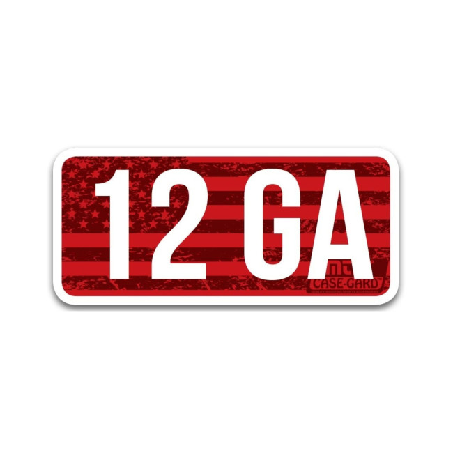 Autocollant pour calibre. 12 Ga Pack de 8 unités - MTM Case-Gard