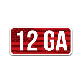 Sticker voor kaliber 12 Ga Pak van 8 stuks - MTM Case-Gard