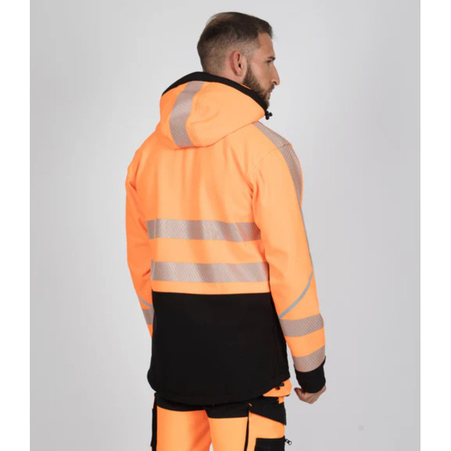 Blouson de travail Astro Orange fluo - Nine Worths by North Ways