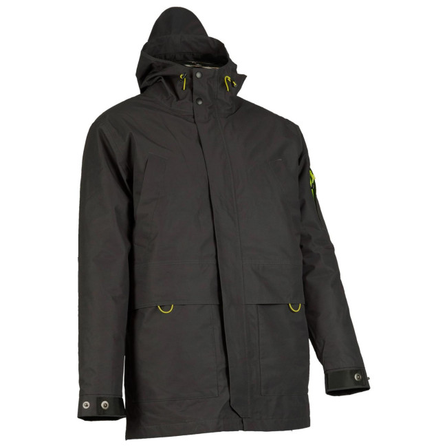 Werkparka Conor Antraciet - Nine Worths by North Ways
