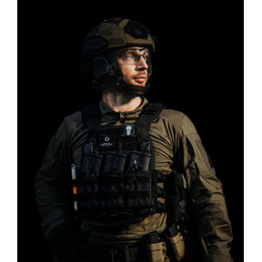 Gevechtshemd Ubas Fighter olijfgroen - A10 Equipment