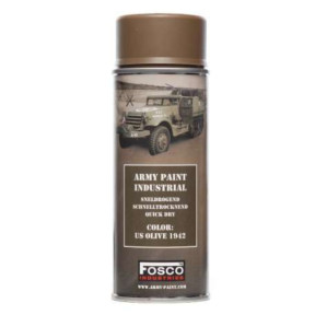 Militärische Sprühfarbe US Olivgrün 1942 400 ml - Fosco Industries