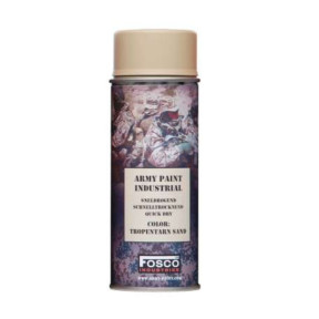 Militärische Sprühfarbe Tropentarn Sand 400 ml - Fosco Industries