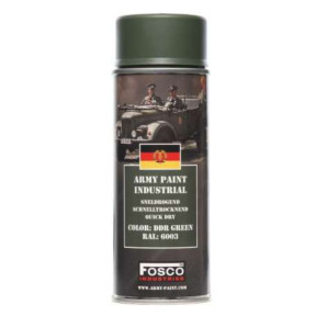 Militaire verfspray DDR Groen 400 ml - Fosco Industries