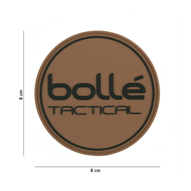 3D PVC Patch Bollé Tactical - Braun - 101 Inc