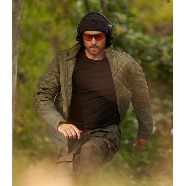 Veste softshell STORM bi-matière UNDERCOVER Kaki - GK