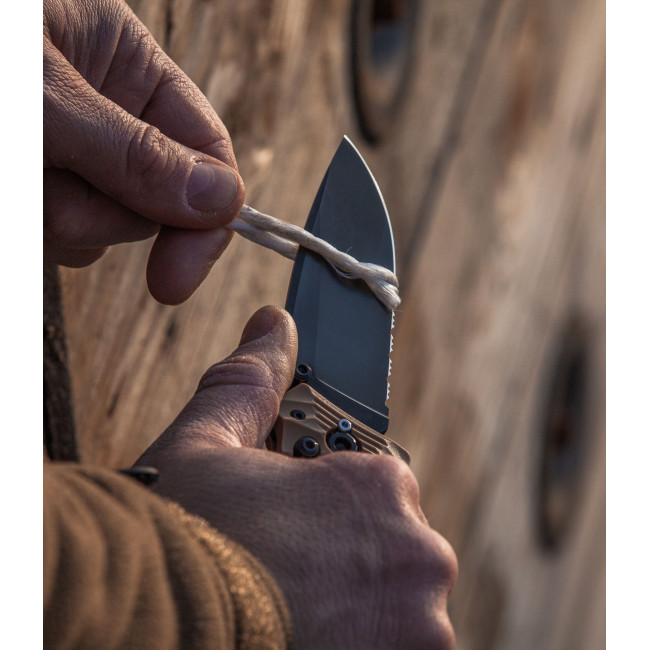 Zakmes Cac® S200 getand PA6 Vengeur Edition tan - TB Outdoor