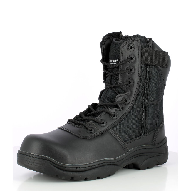 Rangers Poly Cuir Noir -Patrol Equipement