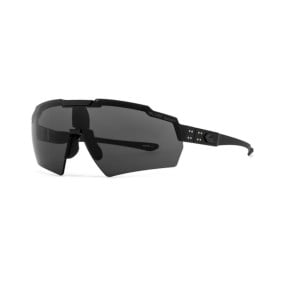 Lunettes Blastshield MILSPEC Ballistic avec verres fumés et monture noire - Gatorz