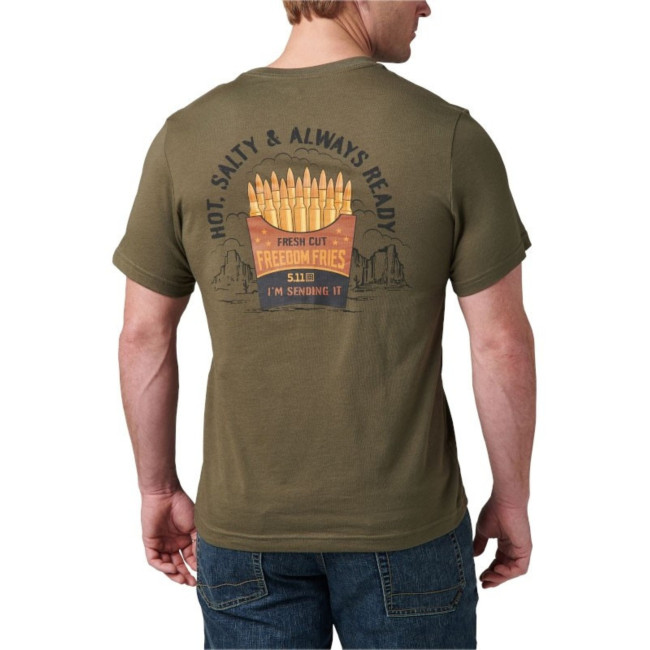 Koszulka freedom fries ranger green - 5.11 Tactical