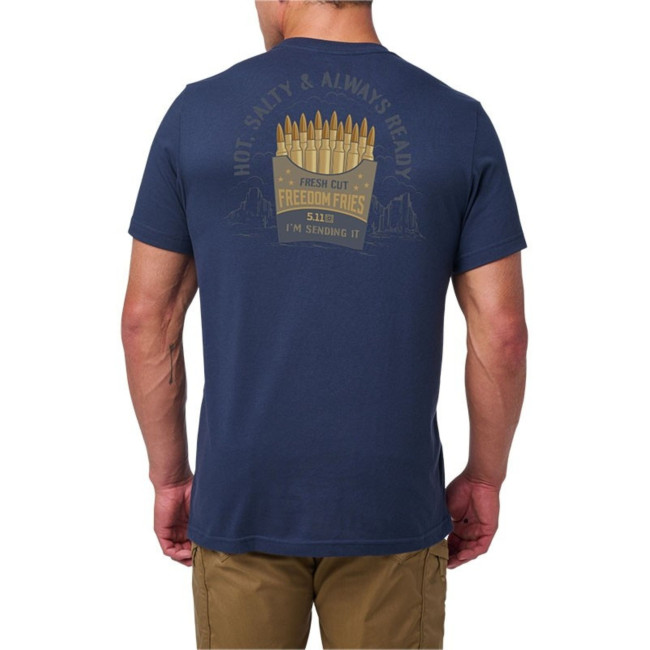 Tee shirt freedom fries pacific navy - 5.11 Tactical